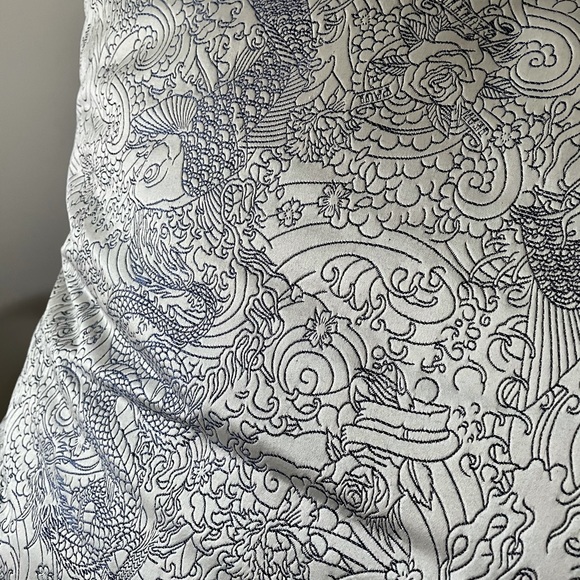 Jean Paul Gaultier Dragon Tattoo Decorative Pillow Case NWT - Picture 8 of 9